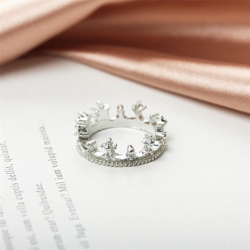 Pepper crown ring princess ring jewelry 2 yuan jewelry stalls