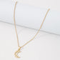 N9125 Sun Moon Pendant Necklace Niche Ladies Fashion Necklace Hong Kong Light Luxury Simple Clavicle Chain