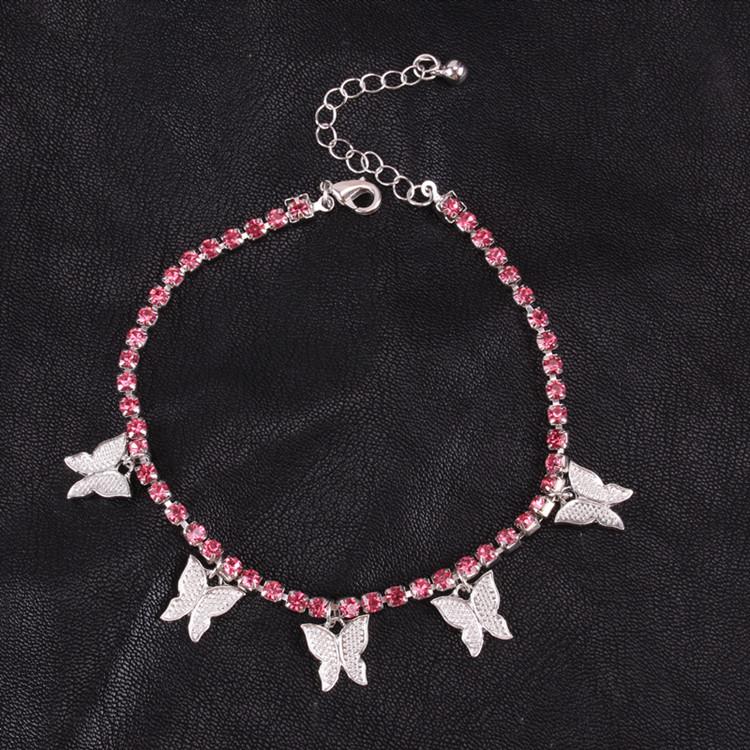 Jewelry Creative Fashion Butterfly Bracelet Full Diamond Bracelet Personality Crystal Jewelry Bracelet Female