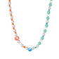 Fashion soft pottery Tai Chi figure necklace collarbone chain special-shaped gourd pearl necklace accessories