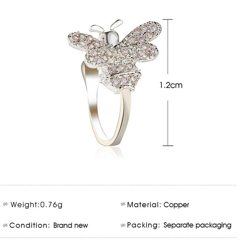 Explosive jewelry small bee earrings female niche design animal ear clip jewelry earrings