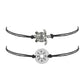 Jewelry Retro Fashion Simple Cord Weaving Bracelet Turtle Compass Anklet Female
