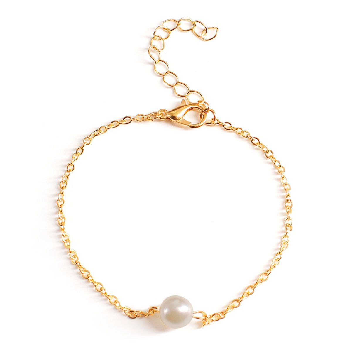 Accessories Beach Pearl Anklet Female Simple Fashion Creative Foot Decoration Ankle Chain