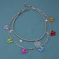 Jewelry ins 1 metal thick chain trend accessories pants chain fashion acrylic butterfly decoration