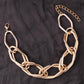 Jewelry Exaggerated Thick Irregular Shape Chain Necklace Female Hip Hop Trend Short Sweater Chain