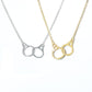 Necklace Handcuff Necklace Neck Jewelry Gold Silver