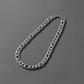 Personalized stainless steel flat rough NK Cuban chain hip-hop necklace indifferent titanium steel collarbone chain male