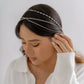 Jewelry Fashion Street Shooting Diamond Chain Bridal Headwear Personality Creative Diamond Tassel Hair Accessories Female