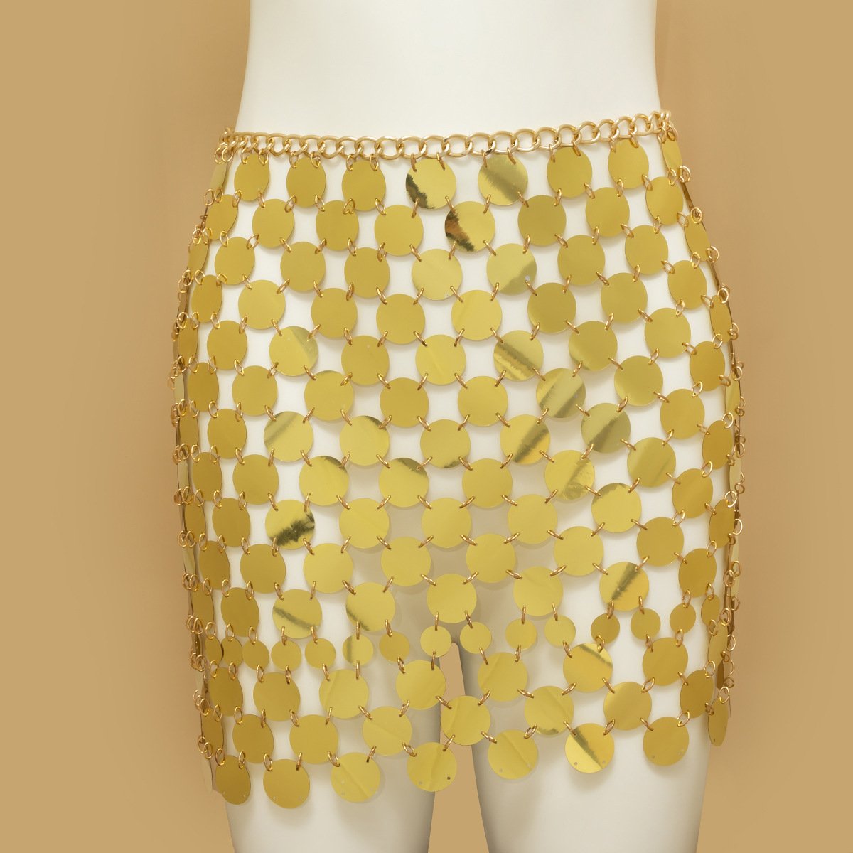 Jewelry Sexy Sequin Bikini Tassel Clothing Personality Chain Hollow Metal Body Chain Female