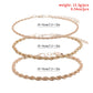Jewelry Fashion Hemp Rope Trend Ladies Bracelet Punk Temperament Necklace 3 Pack