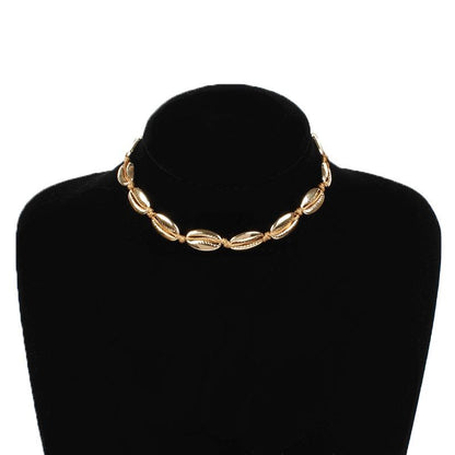Jewelry bohemian fashion all-match necklace alloy shell necklace female