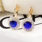 Jewelry Classic Moon River Earrings Diamond Round Versatile Earrings