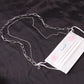 Hip-hop trend long hanging neck double-layer chain temperament street shooting glasses chain simple metal accessories