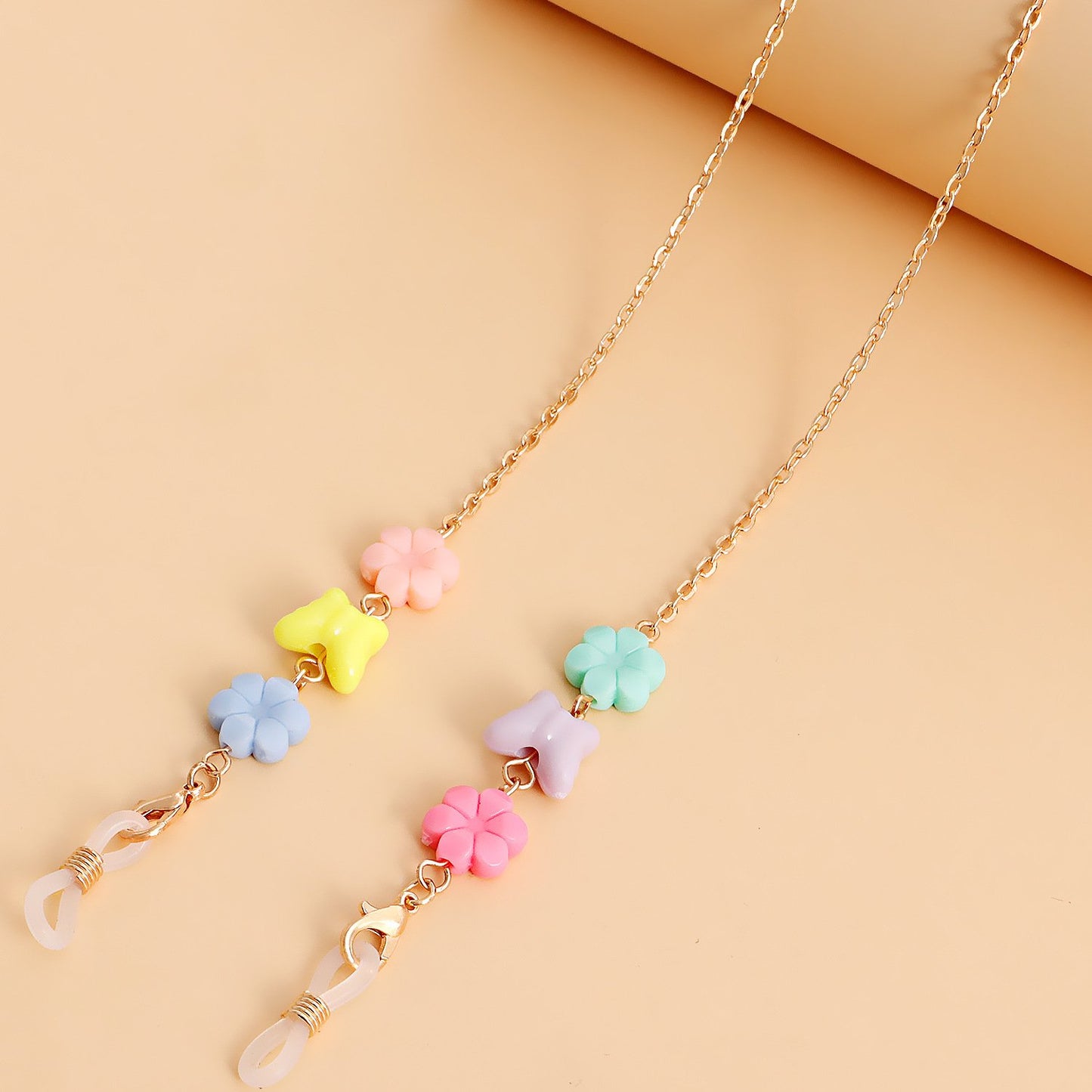 Glasses chain mask hanging chain simple colorful glasses hanging chain fashion sunglasses hanging chain