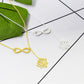 Figure 8 lotus necklace women's fashion fashion all-match jewelry flower pendant