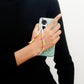 Jewelry color rice beads daisy flower bag mobile phone lanyard personality trend flower mobile phone pendant