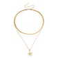 Jewelry Sunflower Fresh Simple Pendant Clavicle Chain Necklace Female Niche Design Sense Necklace