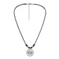 Trendy domineering fashion men's stainless steel gossip Tai Chi rope necklace simple punk cool necklace