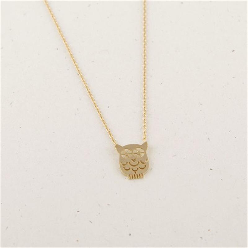 Jewelry Owl Pendant Necklace Fashion Jewelry Exquisite Clavicle Chain Women
