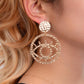 Exaggerated personality, hollow outline, eye earrings, earrings, female non-mainstream street photography, fun and exaggerated earrings