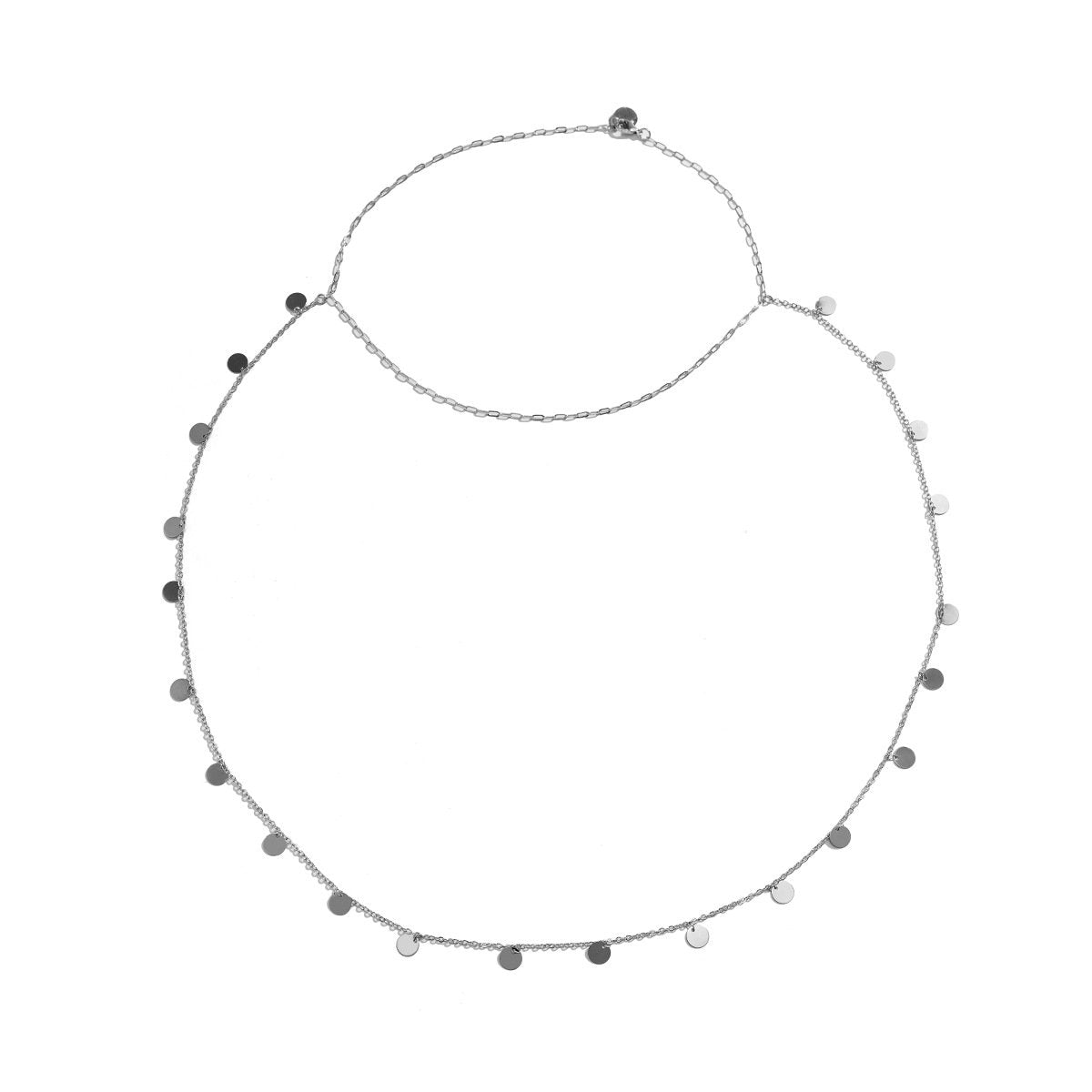 Jewelry Tassel Sequins Bride Hanging Neck Back Chain Beach Temperament Metal Necklace Body Chain