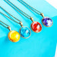 Luminous Necklace Female Harajuku Sweet Fresh Dreamy Star Necklace Temperament Sweater Chain