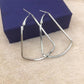 Fashion Exaggerated Water Drop Earrings Simple Geometric Earrings Female Ear Hanging Earrings