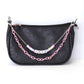 Pearl Chain Metal Chain Double Chain Accessories Shoulder Straps Chain Alphabet Dice Accessories Messenger Shoulder Bags