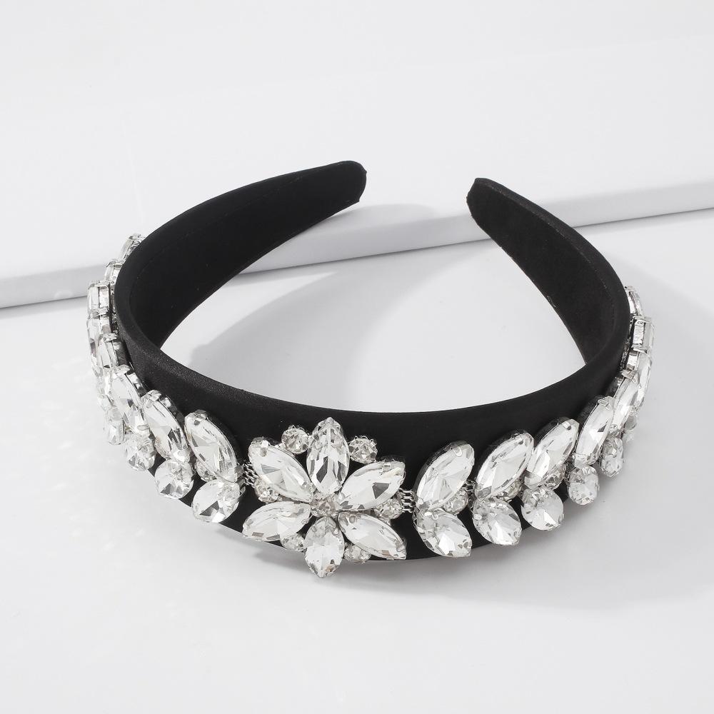 F3841 Jewelry baroque rhinestone fashion headband personality temperament banquet non-slip headband