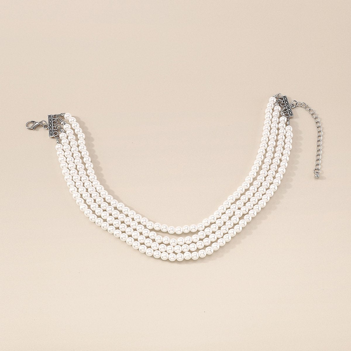 N1536 French Elegant Necklace Pearl Temperament Light Luxury Necklace Fashion Dinner Party Necklace