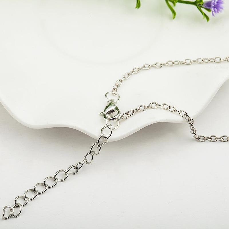 Popular jewelry figure 8 pendant short collarbone chain necklace market