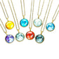 Luminous Necklace Female Harajuku Sweet Fresh Dreamy Star Necklace Temperament Sweater Chain