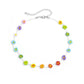 Jewelry Simple Color Gradient Rice Beads Small Daisy Necklace Holiday Braided Clavicle Necklace Women