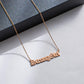 StrongGirl Letter Temperament Necklace Female Dongdaemun Trendy Cool Spice Girl Clavicle Chain Net Red Fashion Pendant