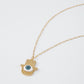 ZN89 Jewelry Copper-plated Creative Devil's Eye Palm Necklace Hip Hop Personality Geometric Necklace