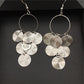 Fashion popular ring round disc sequins women's earrings earrings earrings stud jewelry
