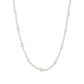Fashion Temperament Oval Imitation Pearl Necklace Clavicle Chain Choker Ladies Accessories