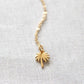 Jewelry Fashion Simple Metal Palm Tree Necklace Personality Charm Geometric Island Coconut Tree Necklace