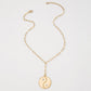 N8825 Exaggerated Necklace Hip-Hop Street Shot Y-shaped Long Necklace Temperament Retro Creative Clavicle Chain