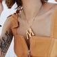 Exaggerated Fashion 26 English Alphabet Necklace Female English Alphabet Clavicle Chain