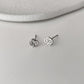 Hollow flower earrings women indifferent niche design metal flower earrings fashion earrings