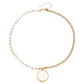 Jewelry Imitation Pearl Necklace Female Retro Design Light Luxury Temperament Clavicle Chain Fresh Necklace