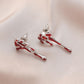 Fashion and popular Halloween earrings creative lunar eclipse blood drop earrings funny drop-shaped earrings