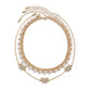 Jewelry Imitation Pearl Chain Mix and Match Stacked Necklace Temperament Full of Diamond Small Butterfly Multi-Layer Necklace Female