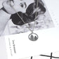 Popular Jewelry Retro Round Round Cake Hollow Two Trees Fortune Tree Necklace Female Retro Silver Necklace