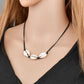 Accessories Ethnic Black Rope Woven Shell Pendant Necklace Simple Necklace