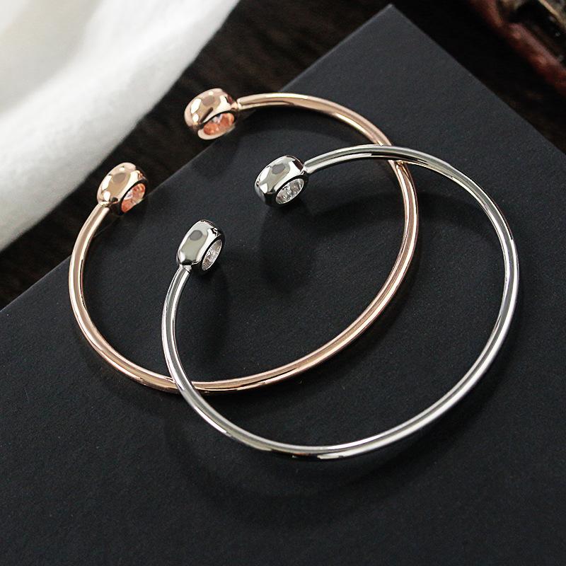 year zircon bracelet all match simple bracelet