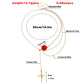 Jewelry Love Rose Cross Necklace Multilayer Sweater Chain Trendy Cool Ins Versatile Necklace