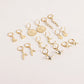 Jewelry ins hot girl multi-element bee geometric pendant earrings female earrings high-end ladies