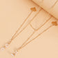 Jewelry Long Tassel Love Leaves Pendant Glasses Chain Accessories Mask Hanging Chain
